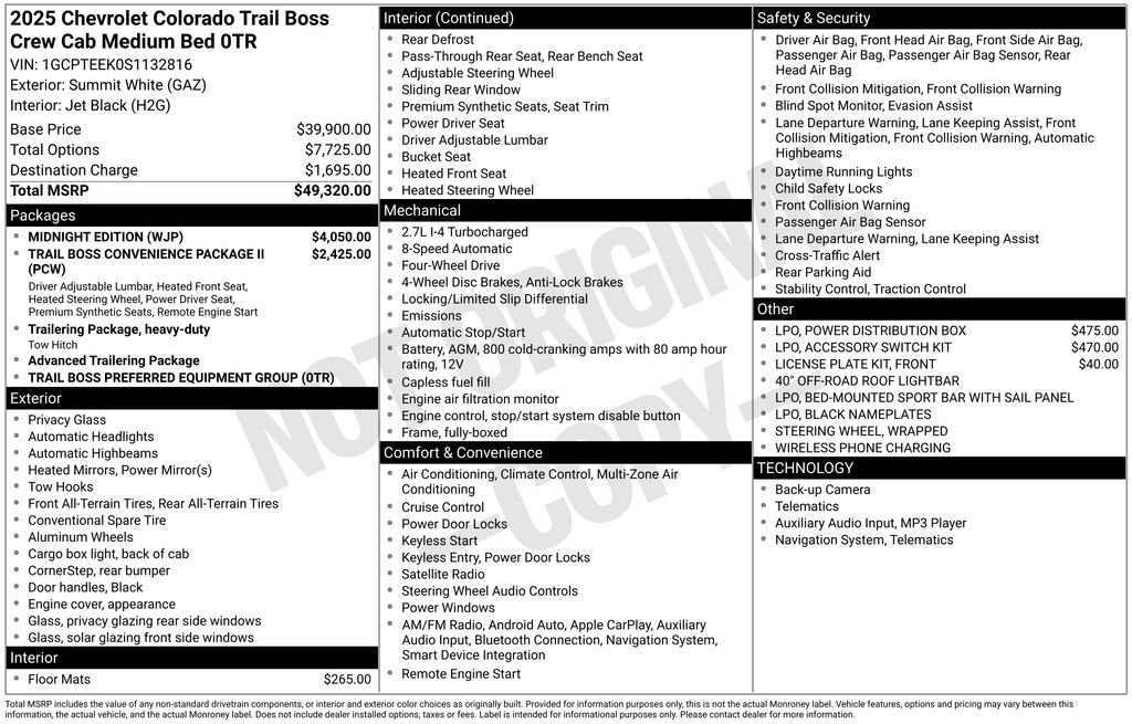 2025 Chevrolet Colorado Trail Boss - Photo 11