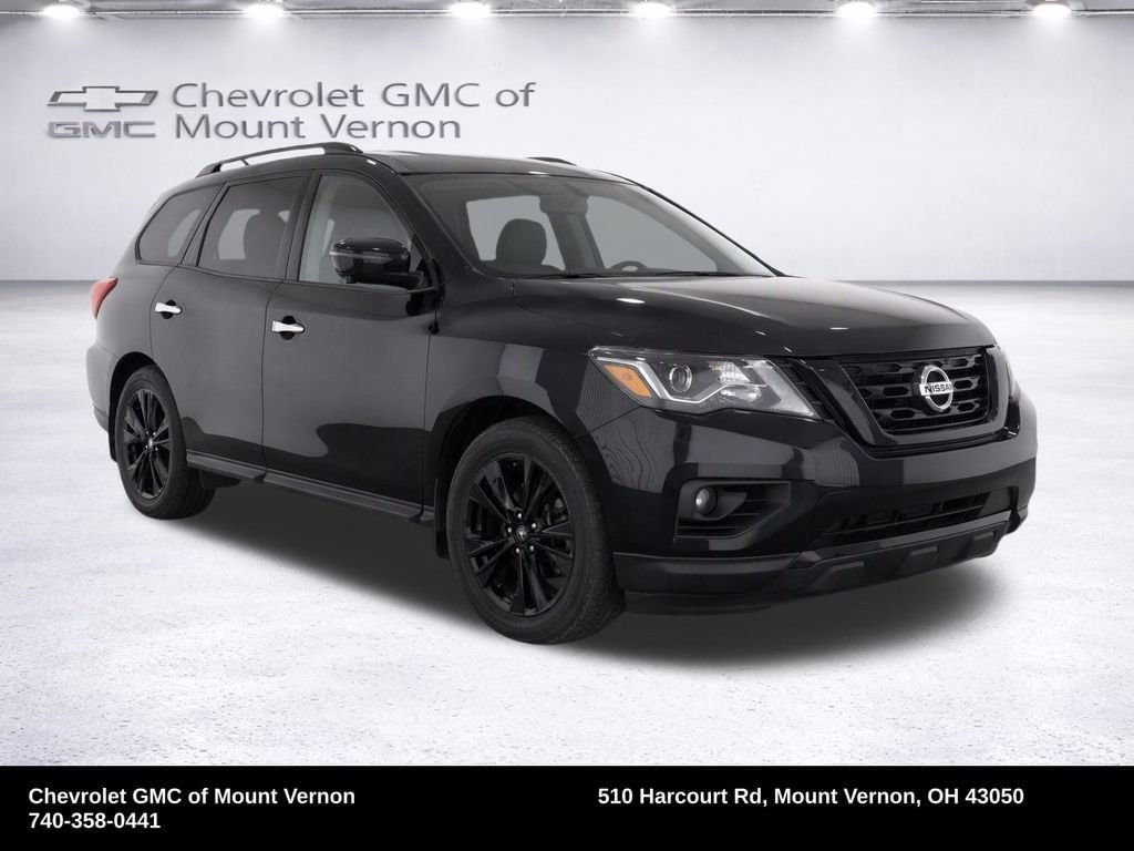 Used 2018 Nissan Pathfinder SL with VIN 5N1DR2MM2JC662691 for sale in Mount Vernon, OH