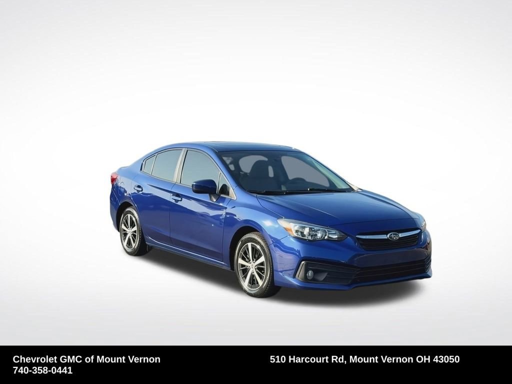 Used 2022 Subaru Impreza Premium with VIN 4S3GKAD68N3604740 for sale in Mount Vernon, OH