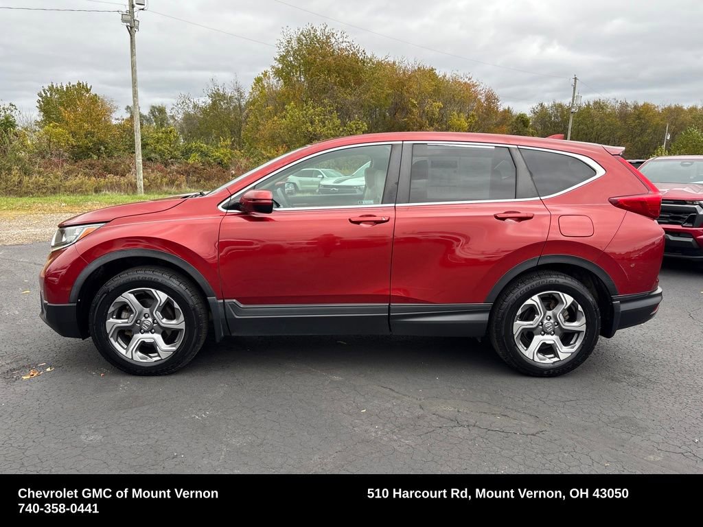 Used 2018 Honda CR-V EX with VIN 2HKRW2H59JH659068 for sale in Mount Vernon, OH