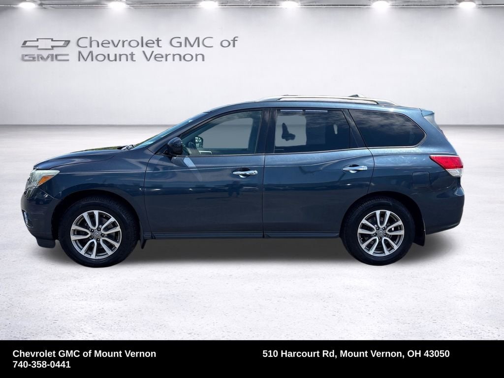 Used 2015 Nissan Pathfinder SV with VIN 5N1AR2MMXFC692029 for sale in Mount Vernon, OH