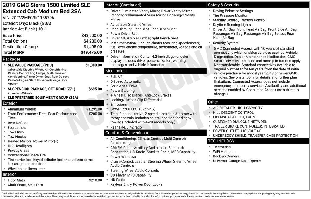 2019 GMC Sierra 1500 Limited SLE - Photo 11