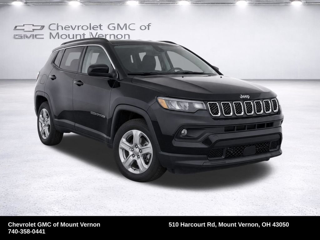 Used 2024 Jeep Compass Latitude with VIN 3C4NJDBN6RT603831 for sale in Mount Vernon, OH