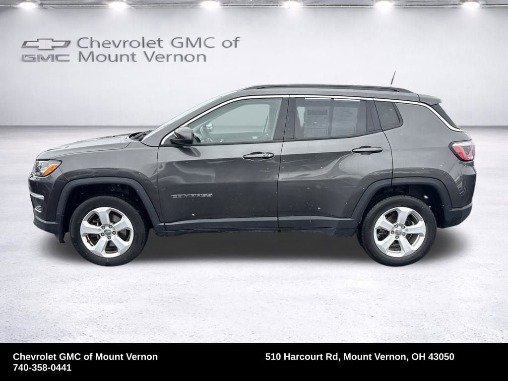 Used 2018 Jeep Compass Latitude with VIN 3C4NJDBB8JT252754 for sale in Mount Vernon, OH