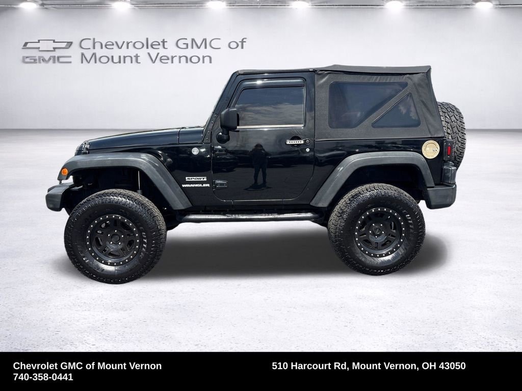 Used 2012 Jeep Wrangler Sport with VIN 1C4AJWAG3CL149747 for sale in Mount Vernon, OH