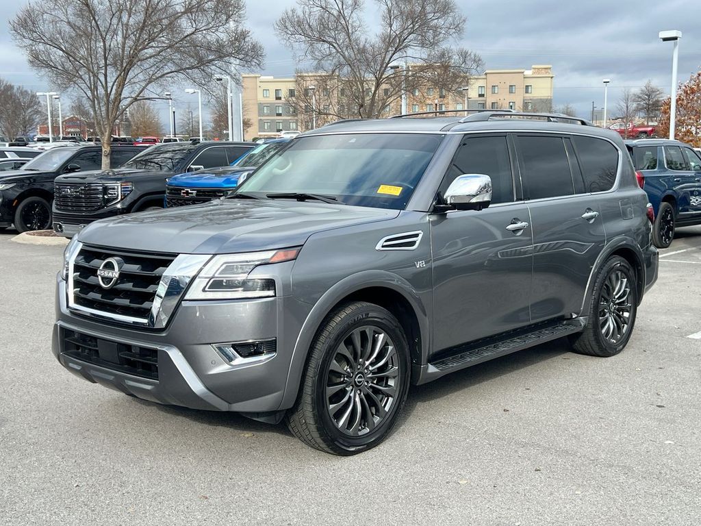 2021 Nissan Armada Platinum's photo