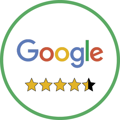 4.3 Stars Google Rating