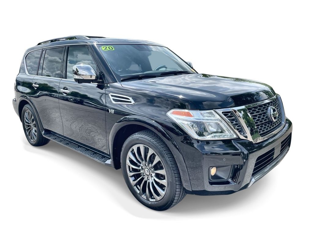 Used 2020 Nissan Armada Platinum with VIN JN8AY2NF2L9361031 for sale in Knoxville, TN