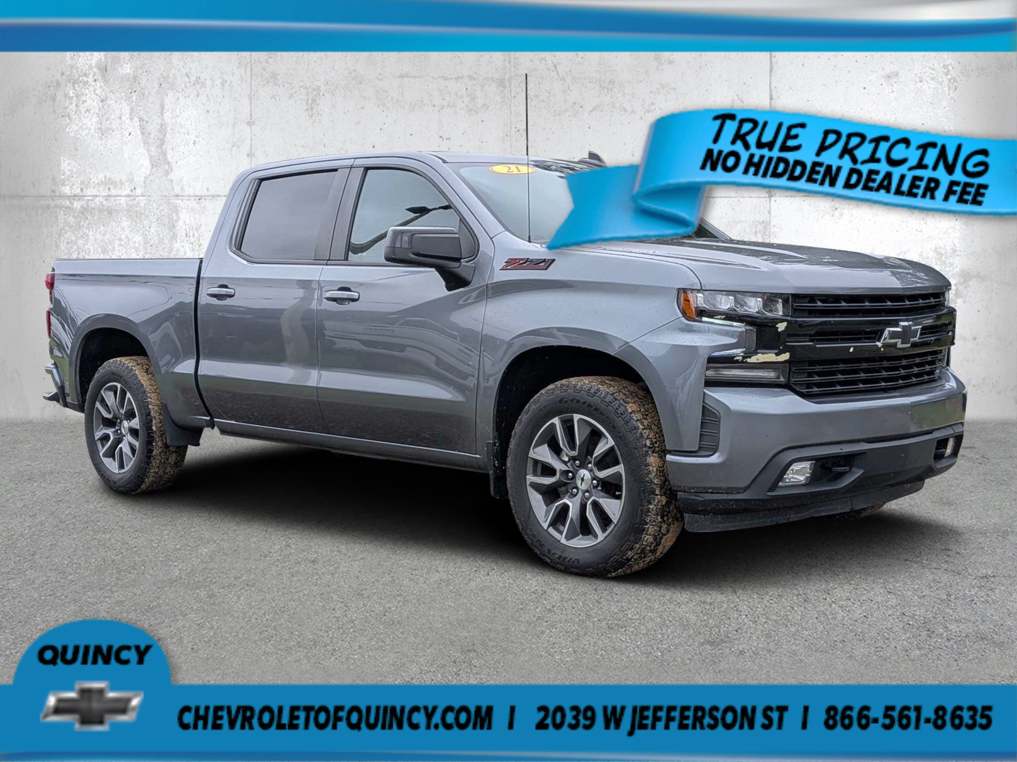 Used 2021 Chevrolet Silverado 1500 RST Truck Crew Cab
