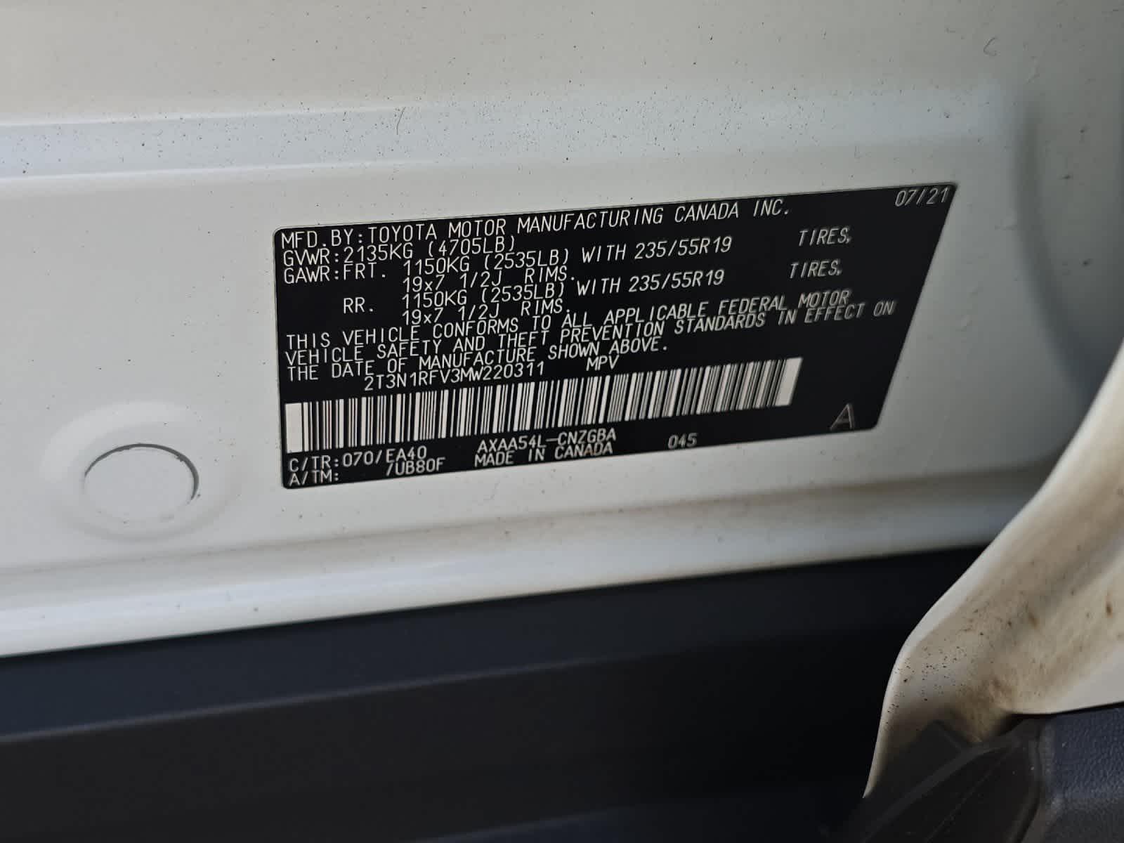 Thumbnail: 2021 Toyota RAV4 - 29