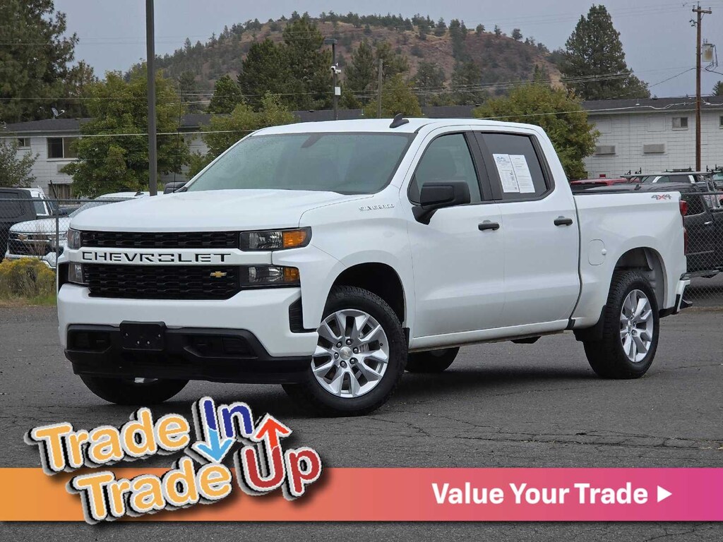 Used 2022 Chevrolet Silverado 1500 LTD Custom Truck Crew Cab