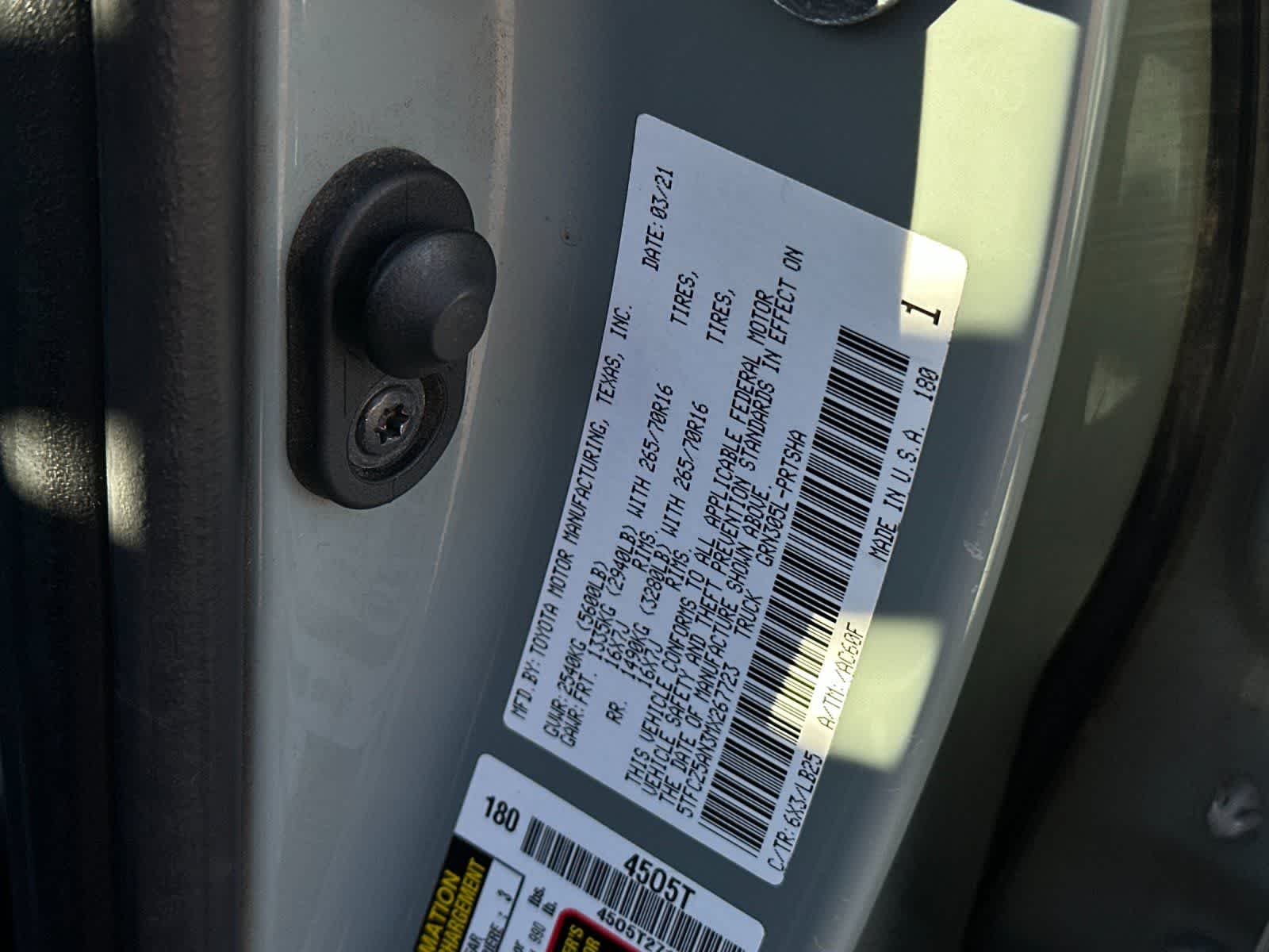 Thumbnail: 2021 Toyota Tacoma - 29