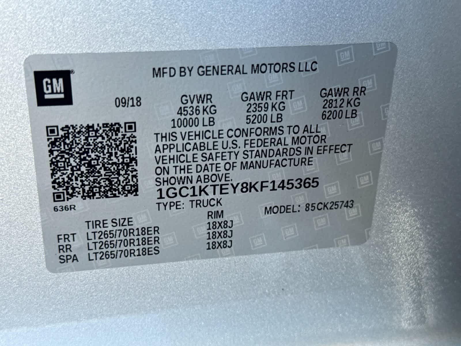 Thumbnail: 2019 Chevrolet Silverado 2500 - 28