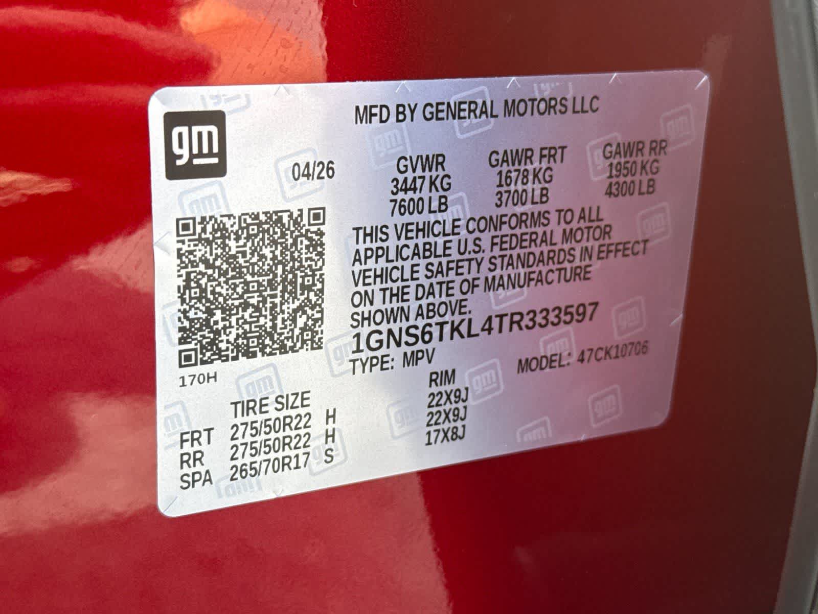 Thumbnail: 2026 Chevrolet Tahoe - 30