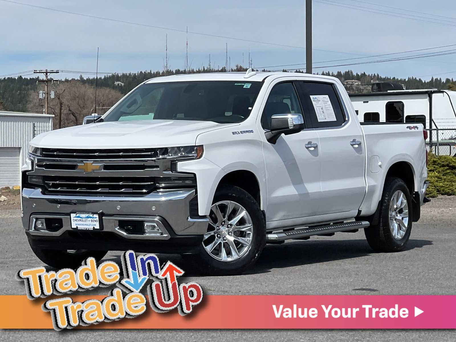 2019 Chevrolet Silverado 1500 LTZ Hero Image