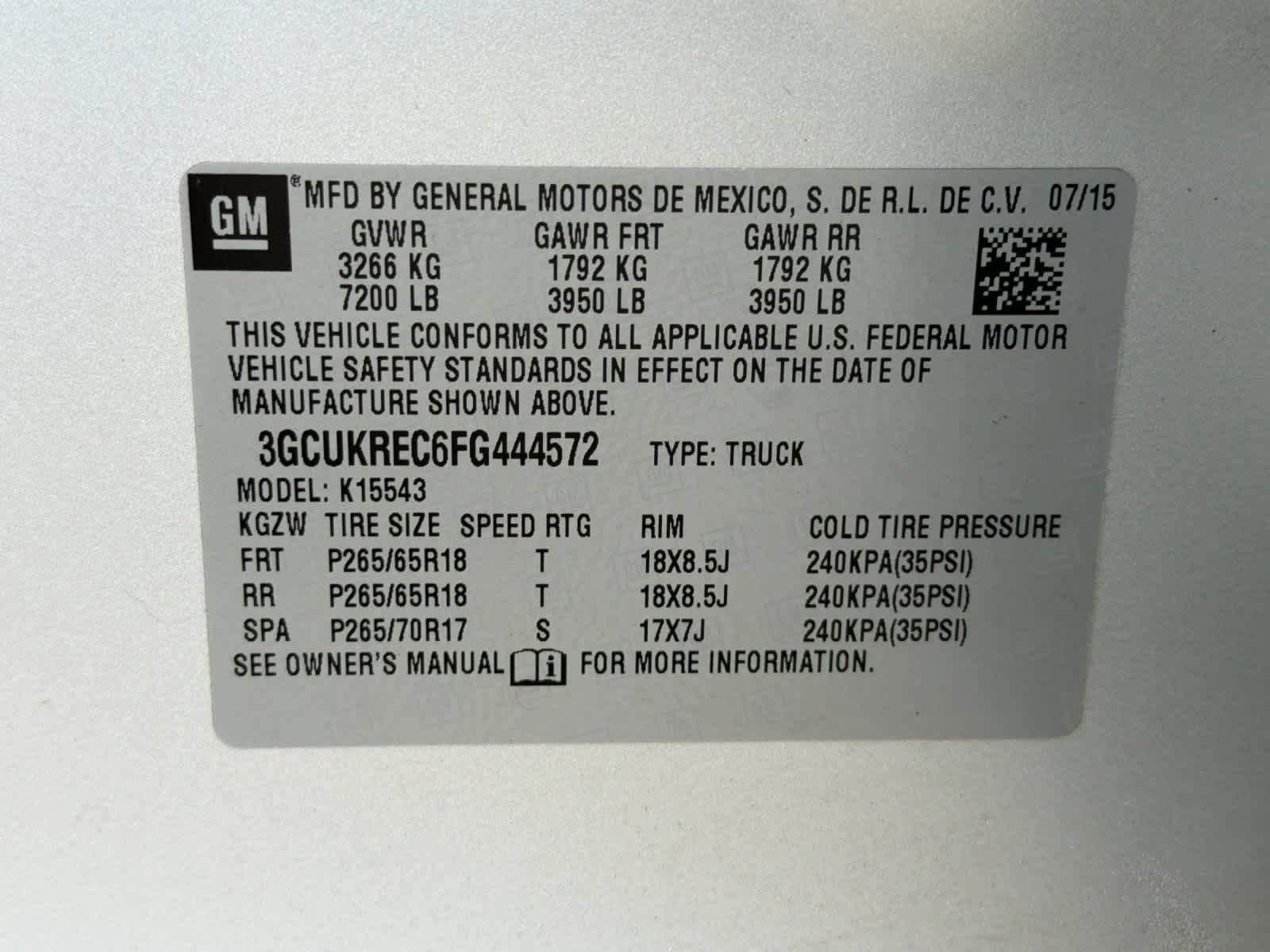 Thumbnail: 2015 Chevrolet Silverado 1500 - 26