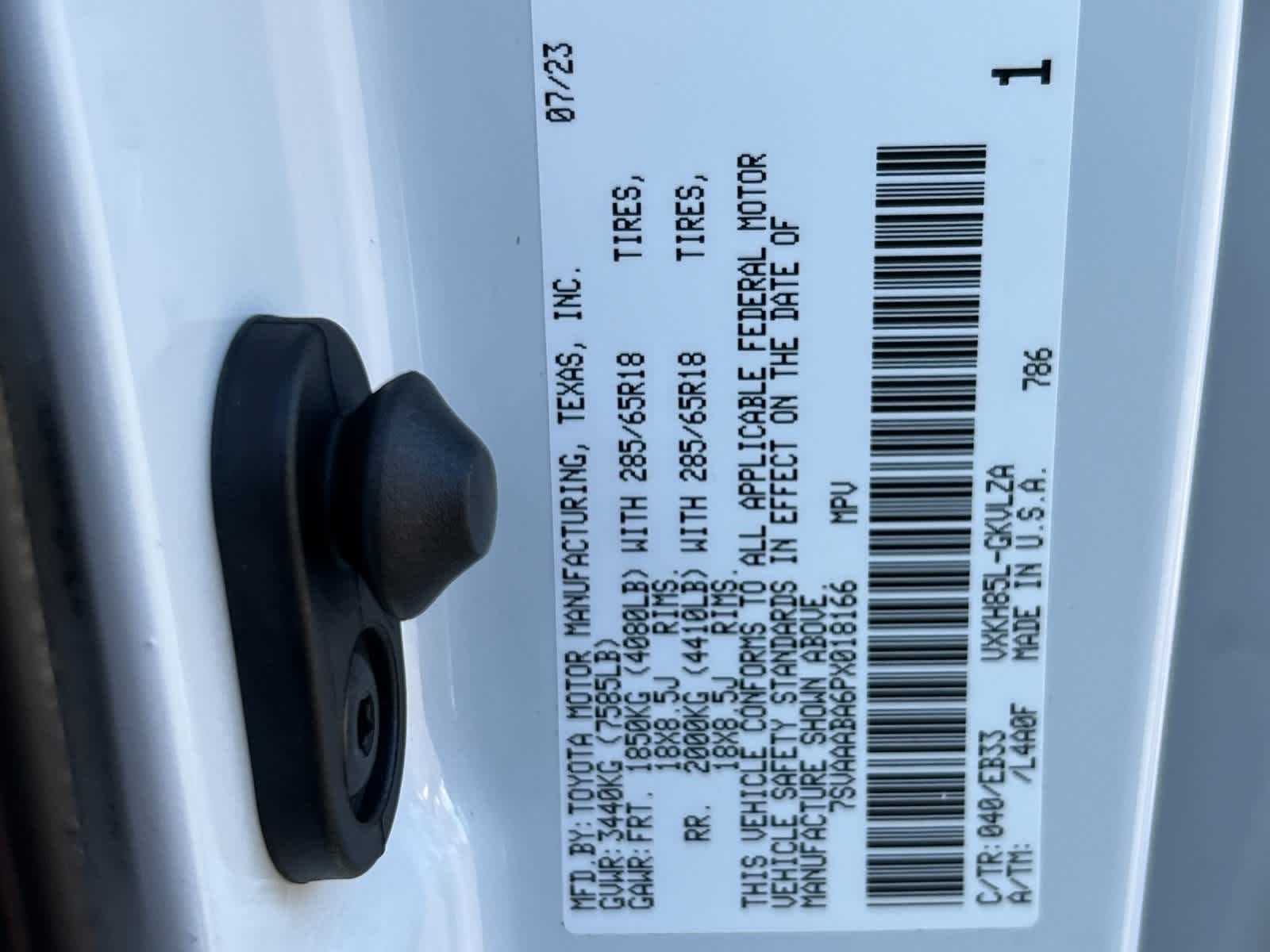 2023 Toyota Sequoia TRD Pro 30