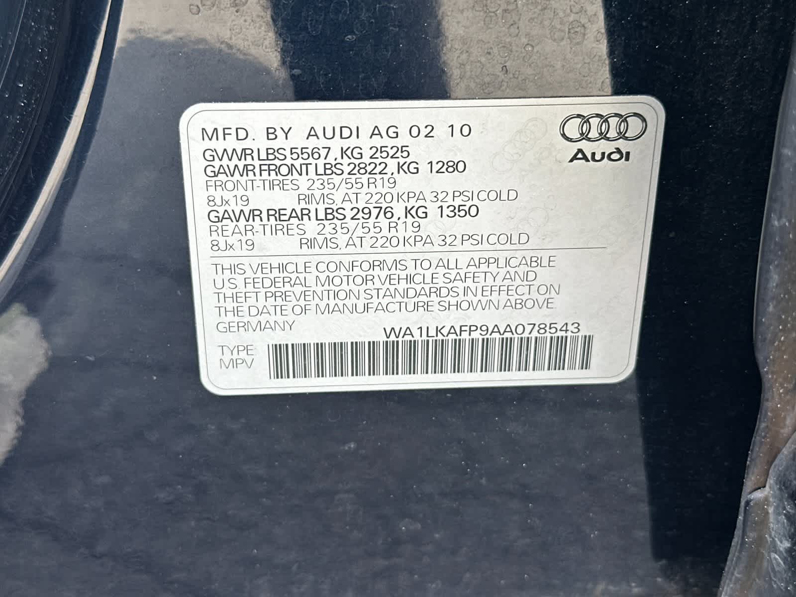 Thumbnail: 2010 Audi Q5 - 28