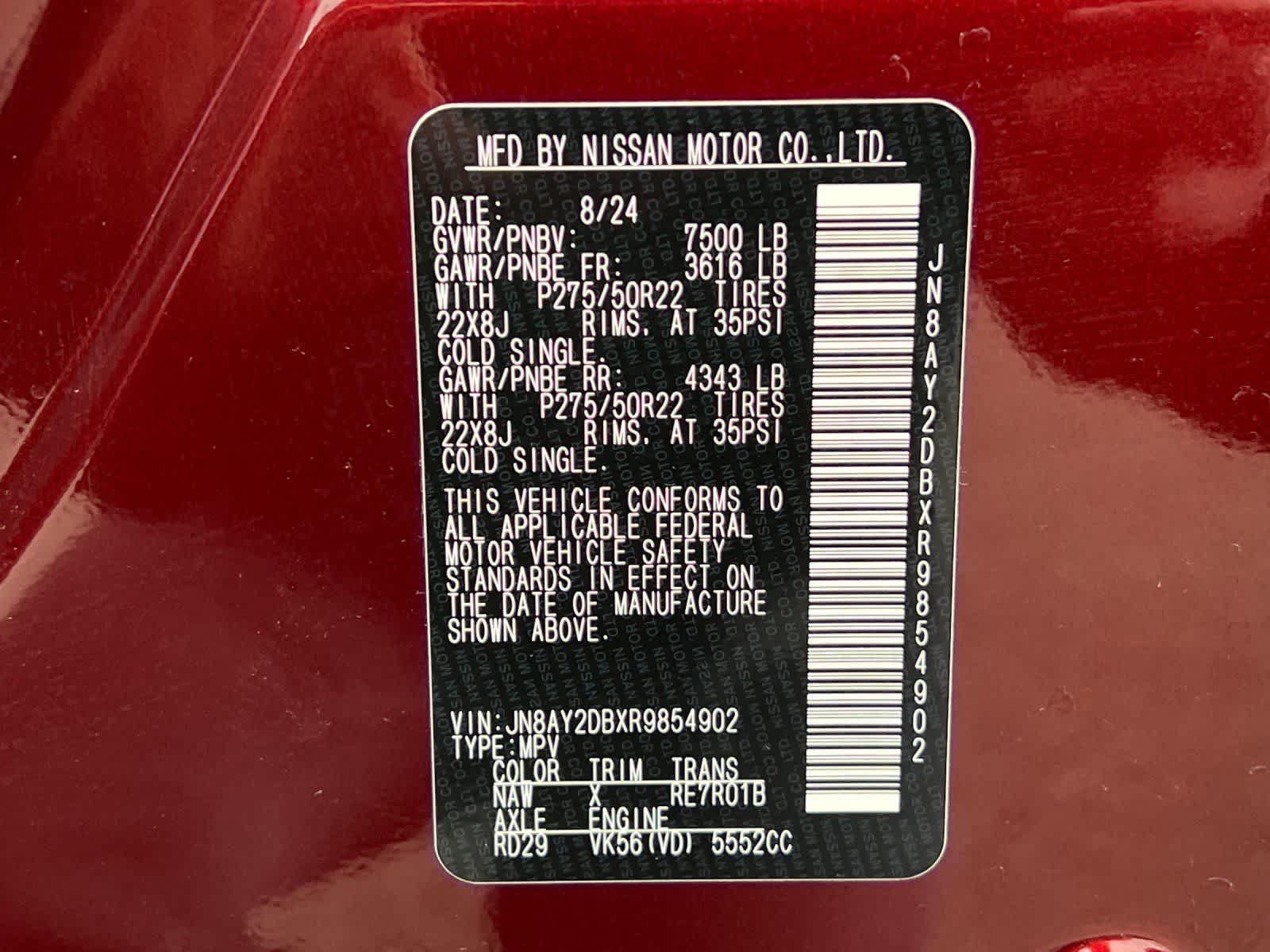 Thumbnail: 2024 Nissan Armada - 30