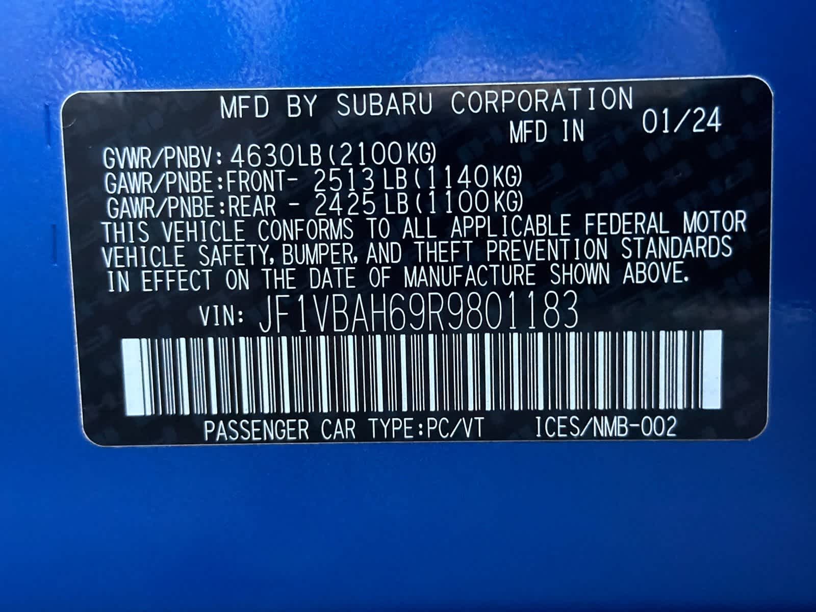 Thumbnail: 2024 Subaru WRX - 27