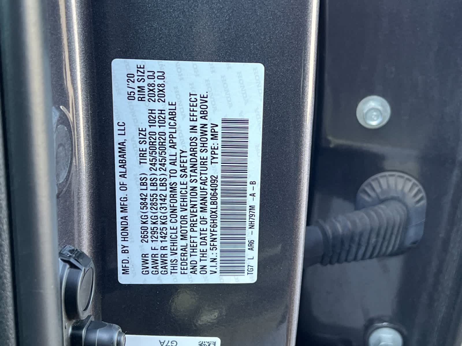 Thumbnail: 2020 Honda Pilot - 33