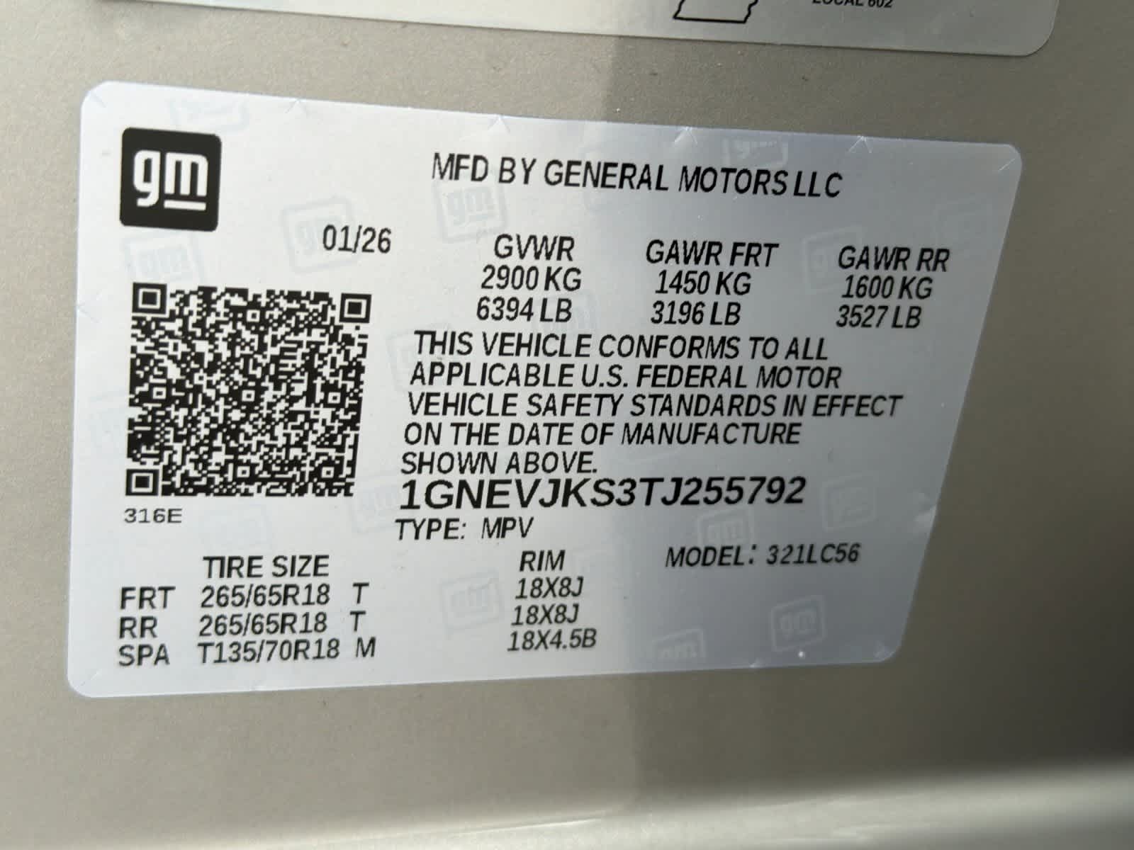 Thumbnail: 2026 Chevrolet Traverse - 30