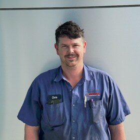 Staff member Chris Pinentel from ID_140f18