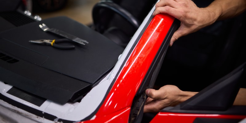 Volkswagen Frame Adjustment and Recalibration at Ourisman Body Shop