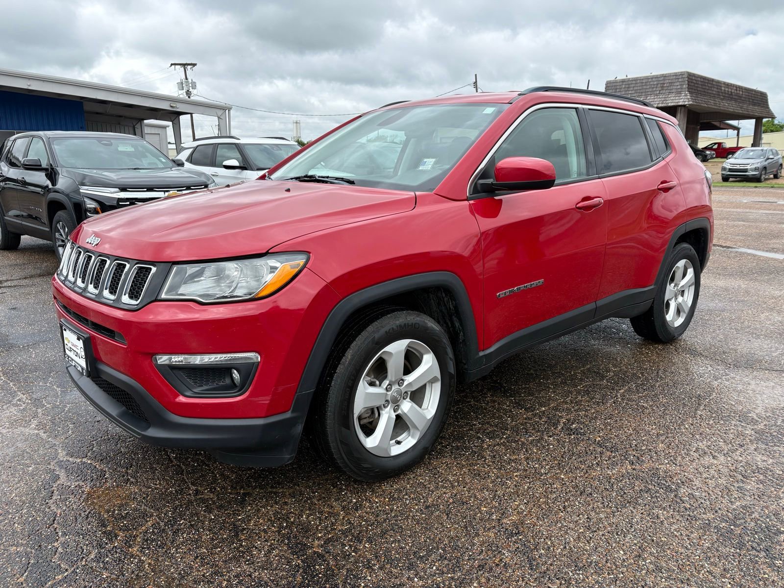 Used 2018 Jeep Compass Latitude with VIN 3C4NJCBB0JT500599 for sale in Clifton, TX
