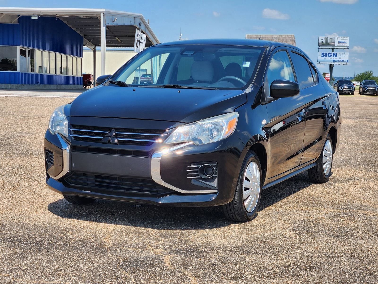 Used 2021 Mitsubishi Mirage G4 ES with VIN ML32FUFJXMHF03658 for sale in Clifton, TX