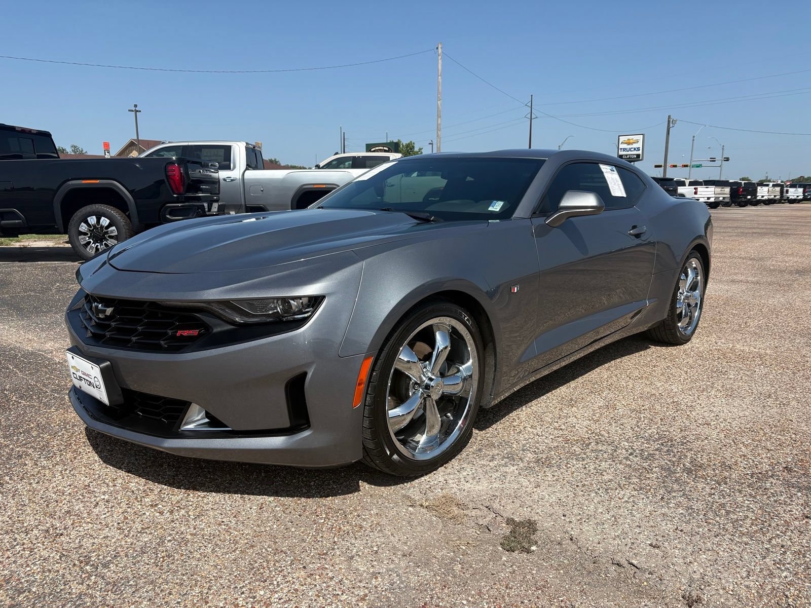 Used 2020 Chevrolet Camaro 1LT with VIN 1G1FB1RS4L0131881 for sale in Clifton, TX
