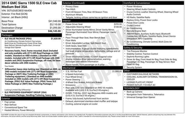 2014 GMC Sierra 4WD Crew Cab SLE LWB's photo