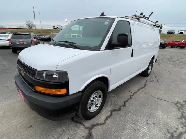 Used 2020 Chevrolet Express Cargo Work Van with VIN 1GCWGAFP3L1240223 for sale in Millersburg, OH