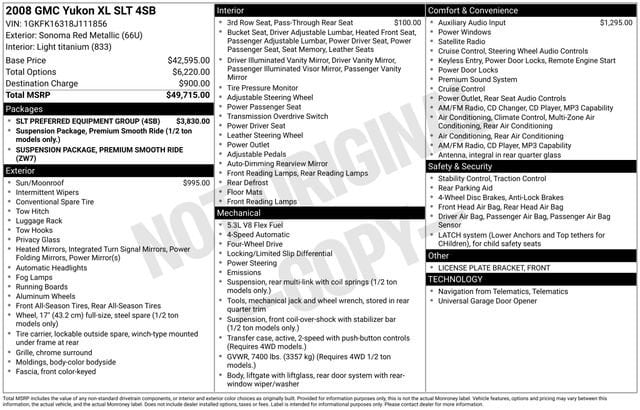 2008 GMC Yukon's photo