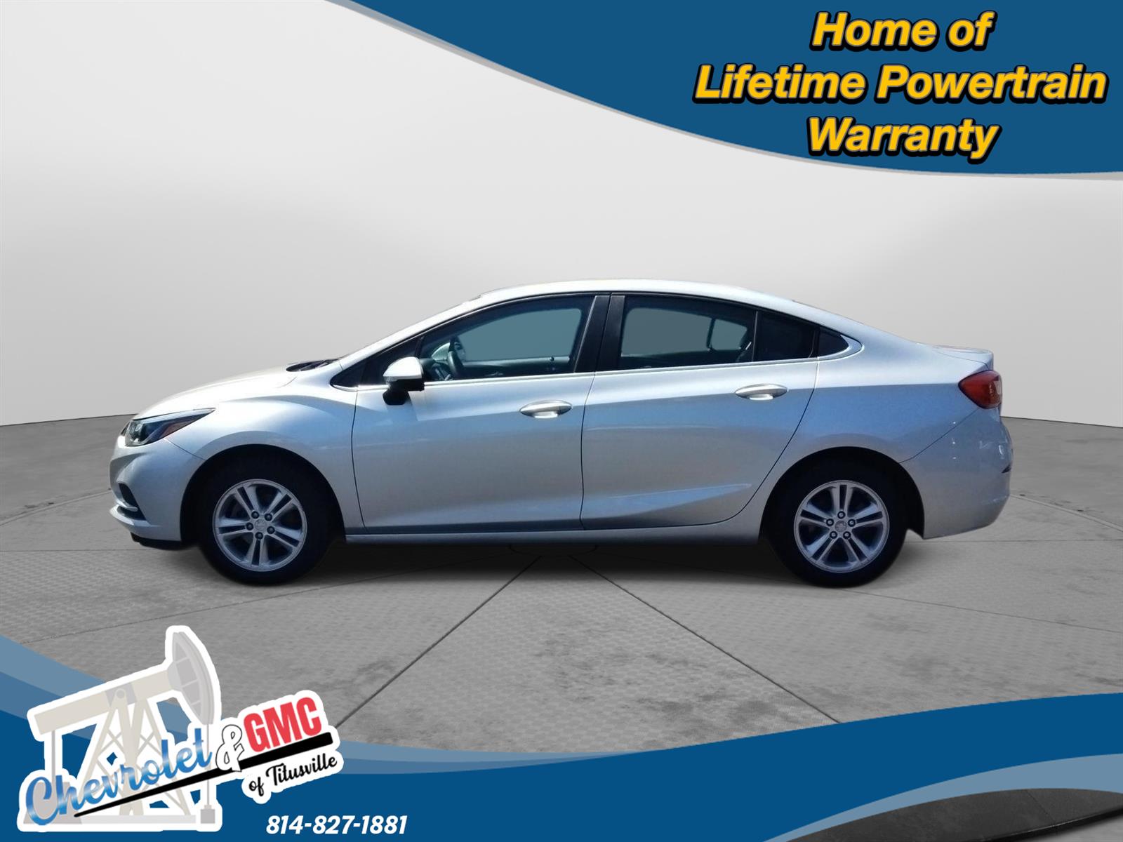 Used 2017 Chevrolet Cruze LT with VIN 1G1BE5SM7H7214714 for sale in Titusville, PA