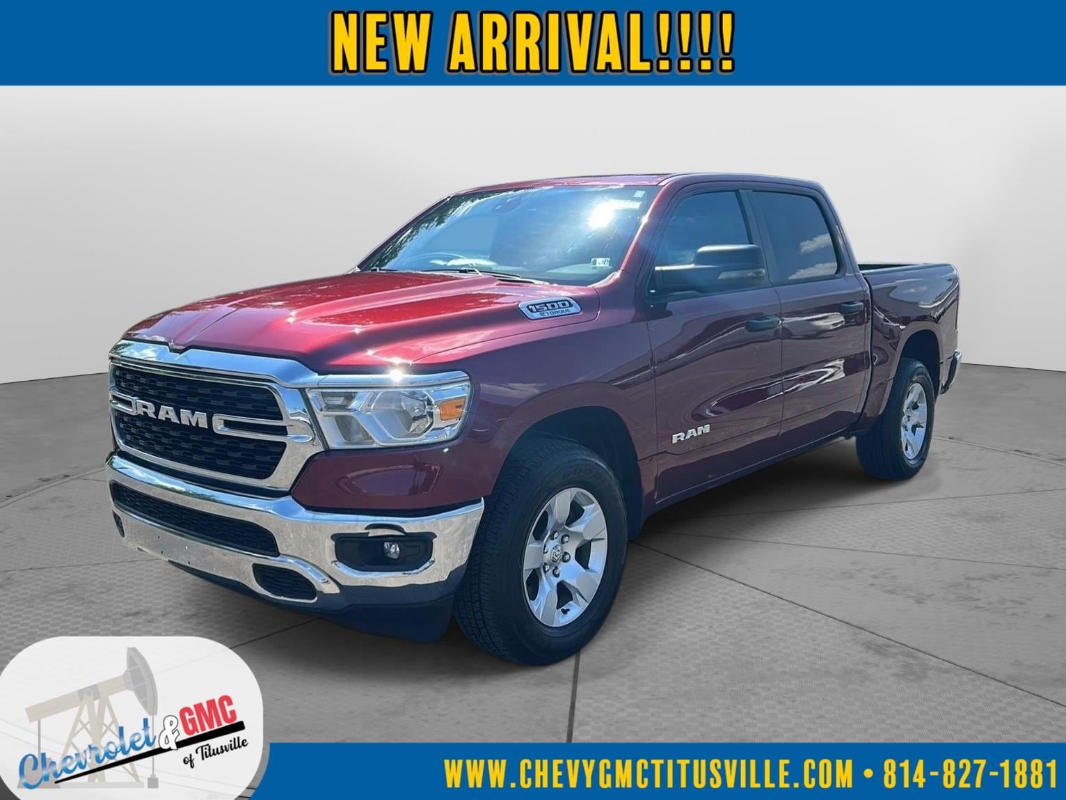 2024 RAM 1500 Big Horn/Lone Star 4x4 Crew Cab 5'7's photo