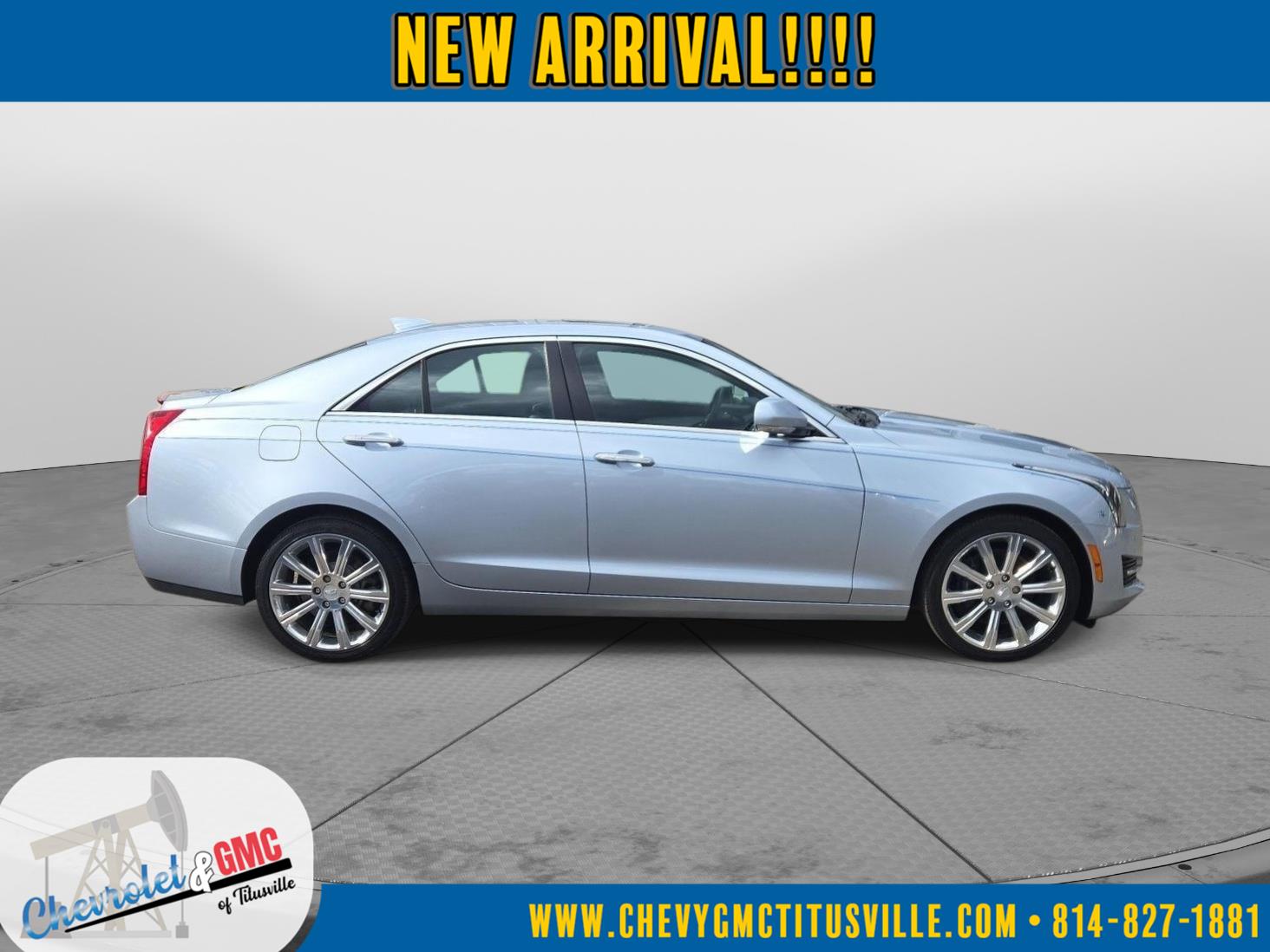 Used 2017 Cadillac ATS Sedan Luxury with VIN 1G6AH5RX4H0147785 for sale in Titusville, PA