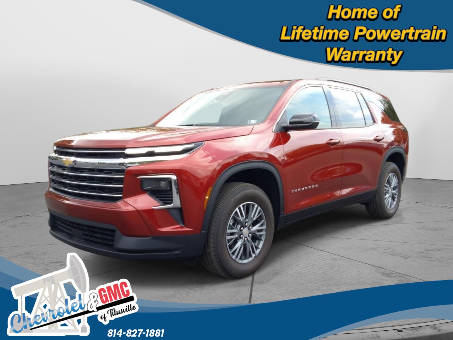 2025 Chevrolet Traverse LT's photo