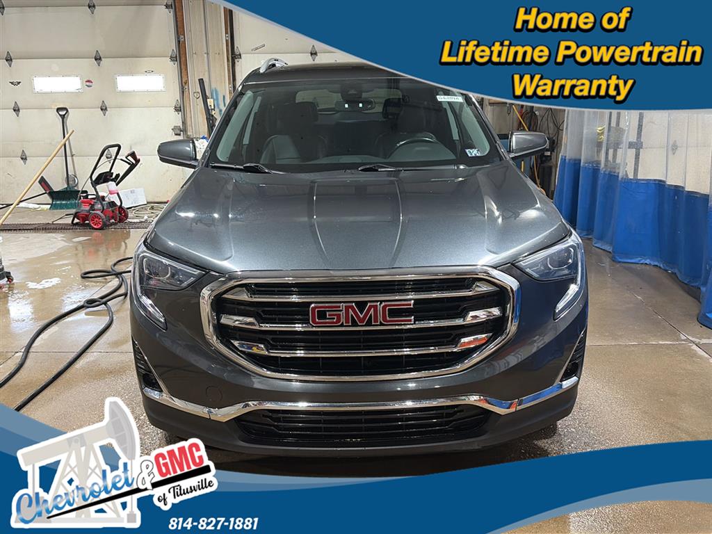 Used 2020 GMC Terrain SLT with VIN 3GKALVEX1LL146482 for sale in Titusville, PA