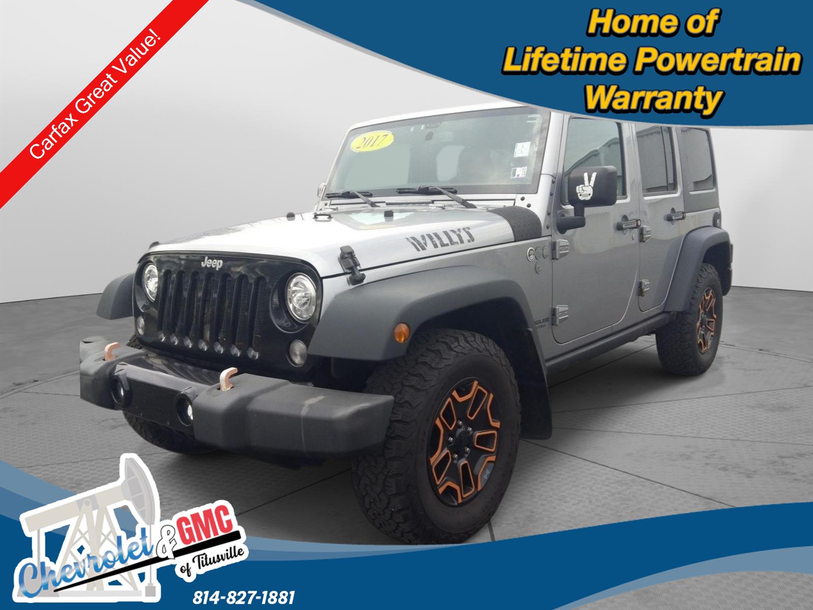 2017 Jeep Wrangler Unlimited Willys Wheeler's photo