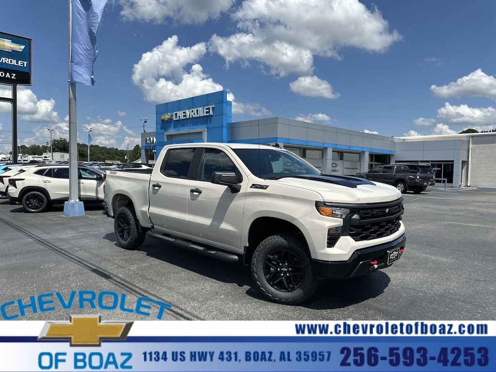 New 2026 Chevrolet Silverado 1500 Custom Trail Boss Truck