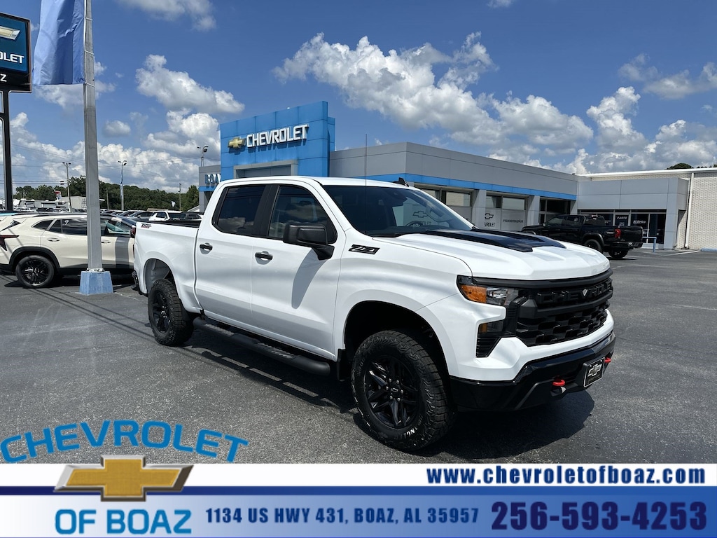 New 2026 Chevrolet Silverado 1500 Custom Trail Boss Truck