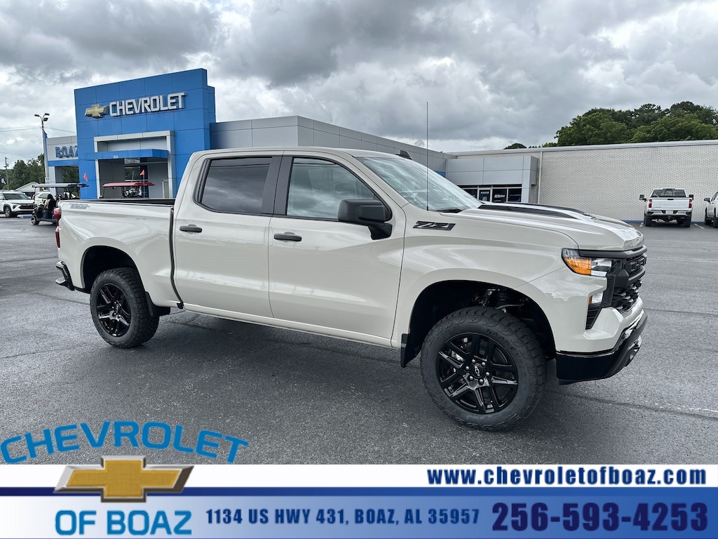 New 2026 Chevrolet Silverado 1500 Custom Trail Boss Truck