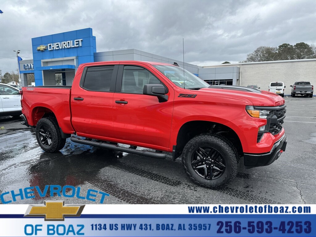 New 2026 Chevrolet Silverado 1500 Custom Trail Boss Truck