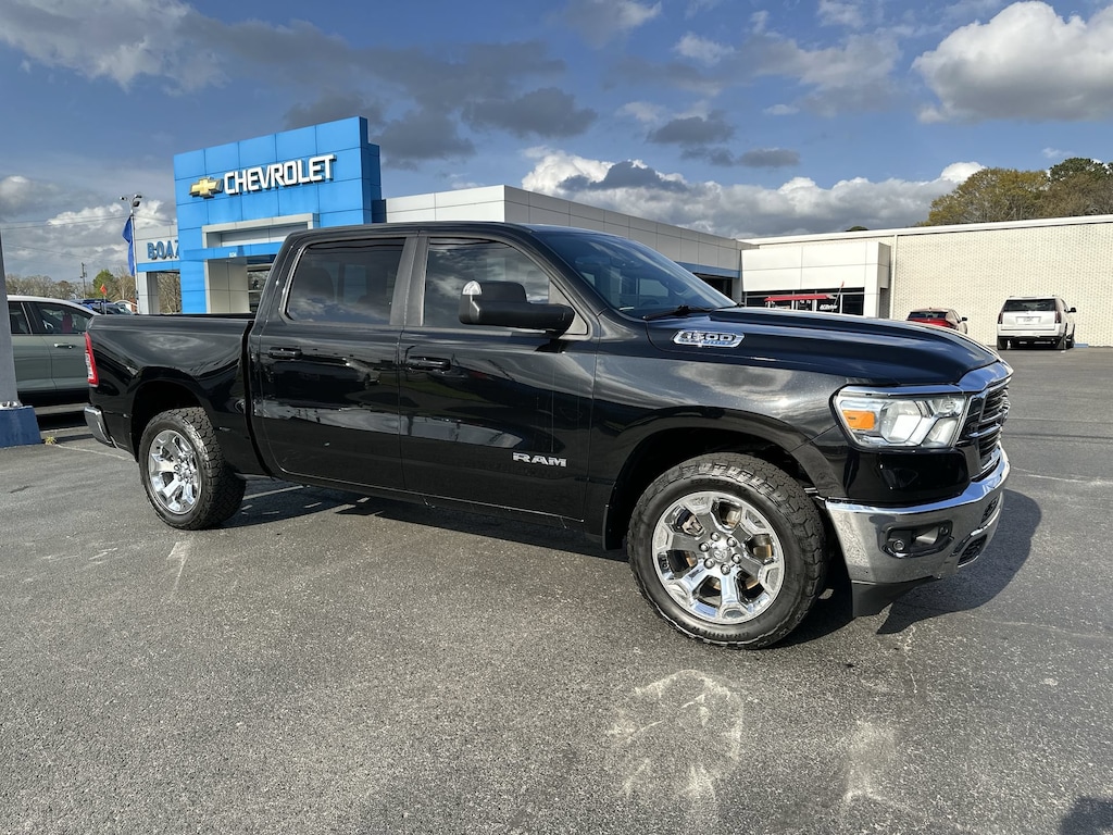 Used 2021 Ram 1500 Big Horn Crew Cab 4x4 57 Box Truck