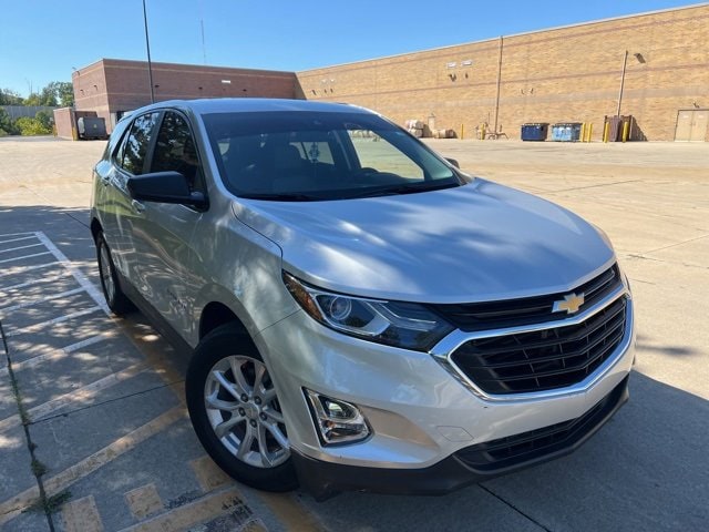 Used 2021 Chevrolet Equinox LS with VIN 3GNAXHEV8MS152746 for sale in Columbus, IN