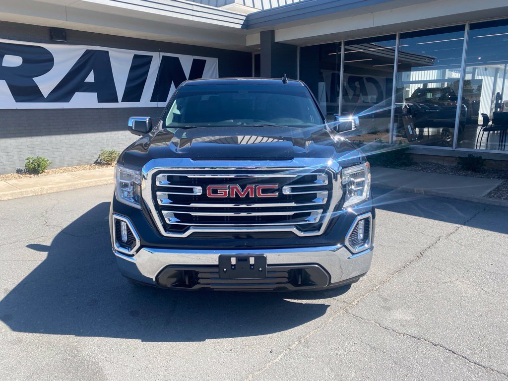 Used 2020 GMC Sierra 1500 SLT with VIN 3GTU9DELXLG154023 for sale in Little Rock