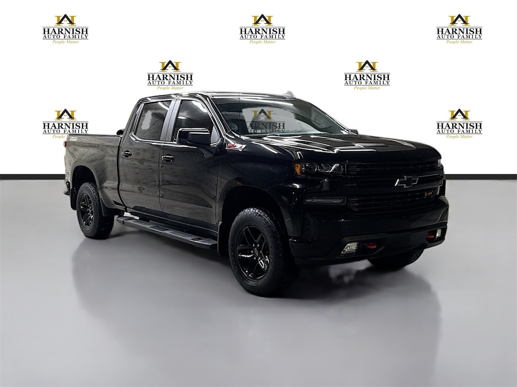 Used 2021 Chevrolet Silverado 1500 LT Trail Boss Truck Crew Cab