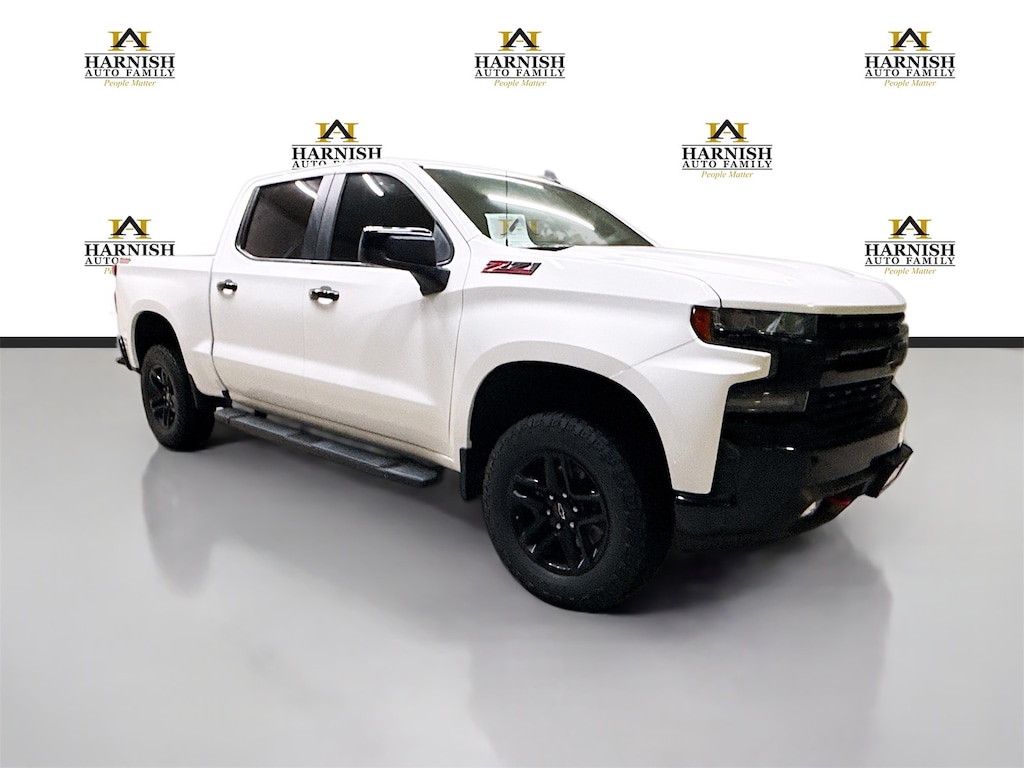 Used 2019 Chevrolet Silverado 1500 LT Trail Boss Truck Crew Cab