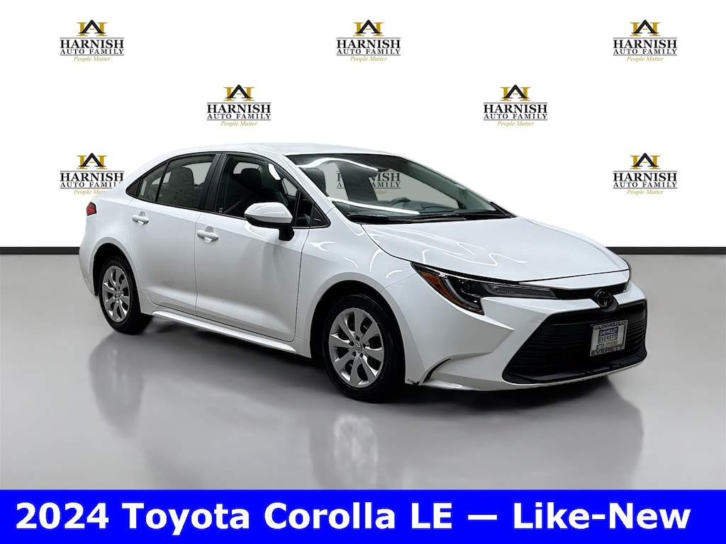 Used 2024 Toyota Corolla LE Sedan